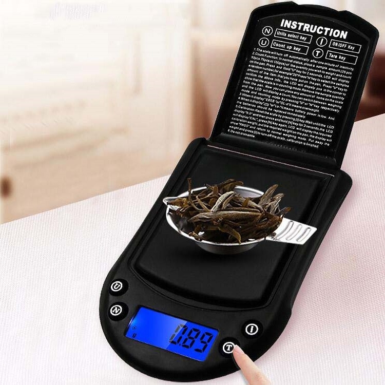 Precision Palm Scale Gold Silver Jewelry Scale Pocket Scale, Specification:200g/0.01g - Image 3